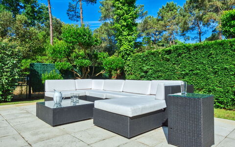Green Parc: Outdoor Furniture, Garden, Shade, Landscaping, Natural Material, Patio, Design, Outdoor Table, Backyard
