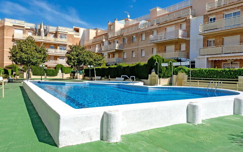 Aires de Mar: Water, Plant, Sky, Building, Azure, Window, Body Of Water, Tree, Urban Design, Swimming Pool