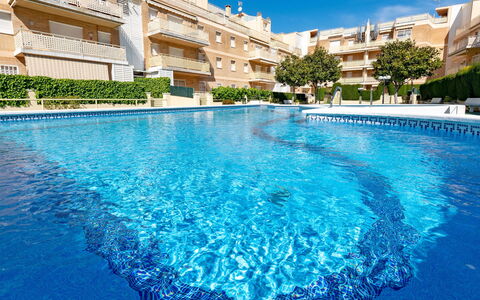Aires de Mar: Water, Building, Sky, Plant, Property, Swimming Pool, Blue, Azure, Cloud, Window