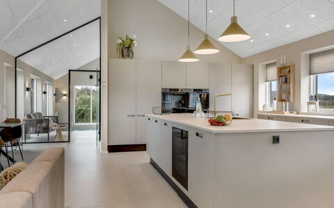 Konrad - from the Sea: Interior Design, Ceiling, Flooring, Light Fixture, Floor, Kitchen, Furniture, Countertop, Room, Cabinetry