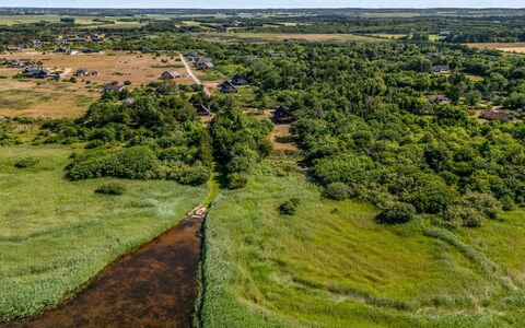 Gadde - 100M to the Fjord: Natural Environment, Natural Landscape, Ecoregion, Grassland, Bird'S-Eye View, Plain, Landscape, Land Lot, Field, Aerial Photography