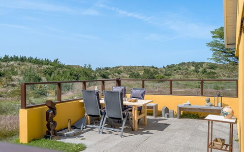 Ola - 900M from the Sea: Furniture, Chair, Wood Stain, Shade, Hardwood, Kitchen & Dining Room Table, Eco Hotel, Balcony, Outdoor Furniture, Resort