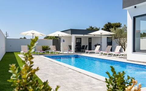 L&L: Swimming Pool, Resort, Outdoor Furniture, Patio, Design, Chair, Villa, Sunlounger, Hotel, Courtyard