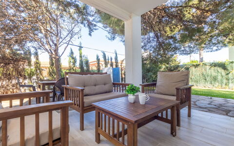 Cornelia Pucho: Sky, Table, Furniture, Daytime, Property, Plant, Mountain, Azure, Chair, Nature