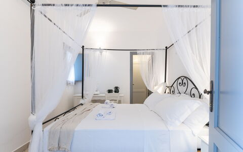 Masseria Lamagrotte By Raro Rooms: Furniture, Bed, Interior Design, Bedroom, Floor, Textile, Bedding, Bed Sheet, Flooring, Bed Frame