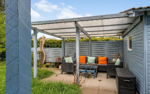Annalia - 400M from the Sea: Land Lot, Furniture, Outdoor Furniture, Garden, Shade, Outdoor Structure, Backyard, Garden Buildings, Outdoor Table, Yard