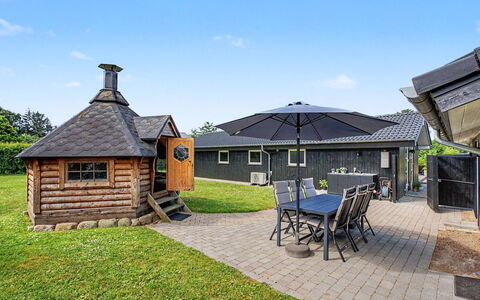 Frederikke - 875M from the Sea: Roof, House, Cottage, Home, Siding, Garden, Shade, Garden Buildings, Yard, Backyard