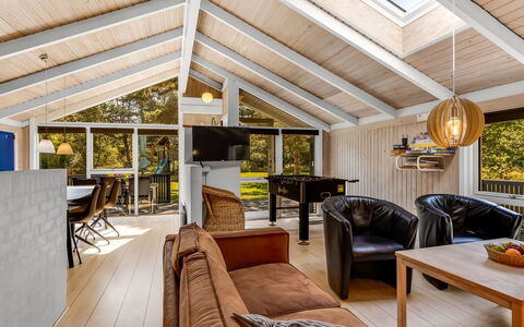 Rathulf - 700M from the Sea: Interior Design, Wood, Flooring, Ceiling, Furniture, Couch, Floor, Living Room, Home, Lighting