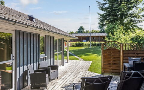 Alfwin - 300M from the Sea: Roof, House, Home, Cottage, Siding, Estate, Driveway, Garden Buildings, Yard, Shed