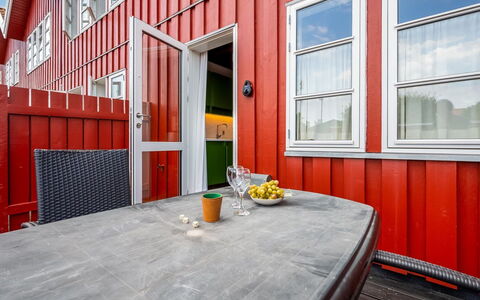 Ulvi - 15M from the Sea: Roof, Home, Door, Cottage, Shade, Siding, Yard, Estate, Backyard