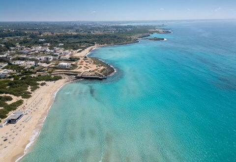 Villetta Sirena, Porto Cesareo: Blue, Water Resources, Water, Body Of Water, Coast, Beach, Coastal And Oceanic Landforms, Sea, Horizon