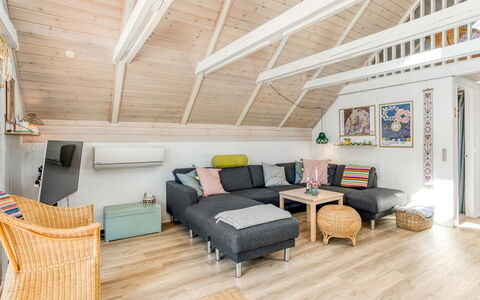 Frodde - 200M from the Sea: Furniture, Interior Design, Flooring, Floor, Wood Flooring, Wood, Couch, Ceiling, Room, Living Room