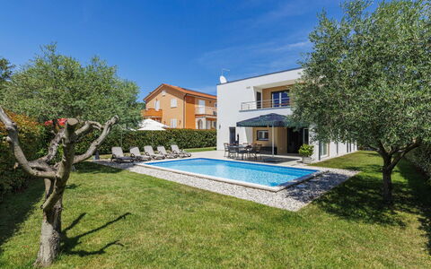 Čančar: Residential Area, Home, Garden, Estate, Lawn, Swimming Pool, Landscaping, Shade, Villa, Farmhouse