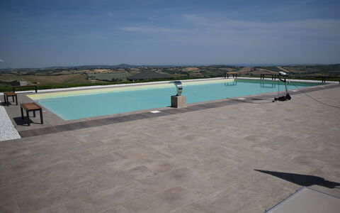 Casa In Collina: Composite Material, Swimming Pool, Concrete, Shade, Tile, Flagstone