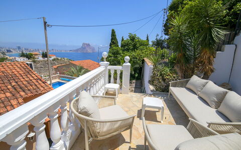 Brisa del Mar: Apartment, Balcony, Condominium, Chair, Aluminium, Handrail, Hardwood, Daylighting, Penthouse Apartment, Deck