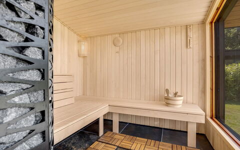 Apelone - 900M from the Sea: Cottage, Backyard, Yard, Garden Buildings, Shed, Siding, Outdoor Furniture, Log Cabin, Outdoor Structure, Shack