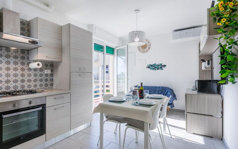 Casa Emma: Major Appliance, Flooring, Interior Design, Kitchen, Kitchen Appliance, Furniture, Floor, Apartment, Countertop, Home