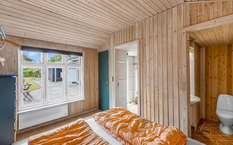 Blesse - 500M to the Fjord: Wood, Bedroom, Ceiling, Floor, Flooring, Interior Design, Bed, Room, Bed Sheet, Bed Frame