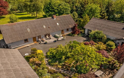 Elia - 5Km to the Fjord: Home, Roof, House, Door, Cottage, Shade, Garden, Groundcover, Porch, Yard