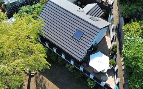 Torino Lodge: Roof, Home, Residential Area, House, Slope, Estate, Design, Siding, Solar Energy, Daylighting