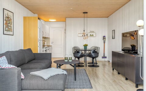 Kjera - 2.4Km from the Sea: Furniture, Interior Design, Flooring, Couch, Wood, Floor, Ceiling, Living Room, Light Fixture, Room