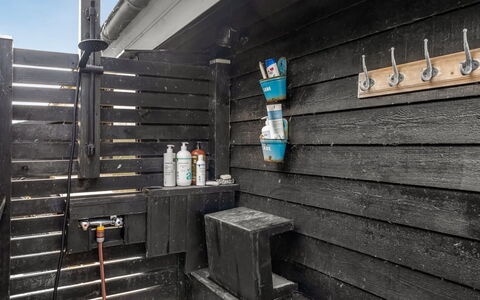 Diderik - 20M to the Fjord: Cottage, Backyard, Yard, Garden Buildings, Shed, Siding, Outdoor Furniture, Log Cabin, Outdoor Structure, Shack