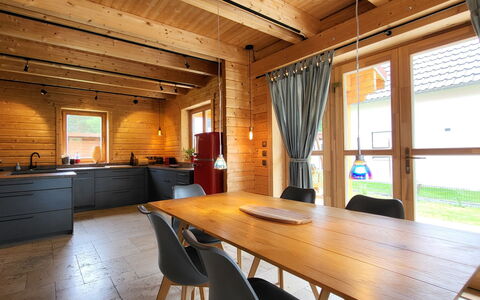 Seeblick 21: Wood, Flooring, Furniture, Interior Design, Floor, Wood Flooring, Hardwood, Home, Kitchen & Dining Room Table, Wood Stain