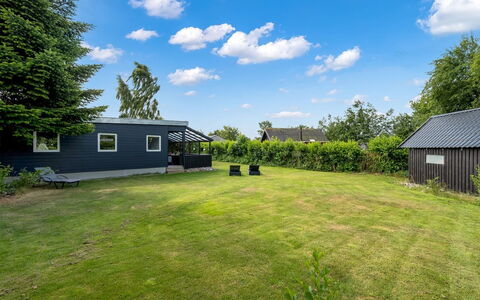 Nicklas - 250M from the Sea: Cottage, Backyard, Yard, Garden Buildings, Shed, Siding, Outdoor Furniture, Log Cabin, Outdoor Structure, Shack