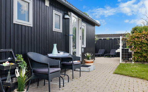Daya - 75M from the Sea: Cottage, Backyard, Yard, Garden Buildings, Shed, Siding, Outdoor Furniture, Log Cabin, Outdoor Structure, Shack
