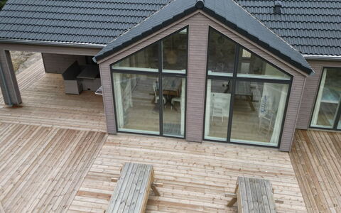 Aarthi - 575M from the Sea: Cottage, Backyard, Yard, Garden Buildings, Shed, Siding, Outdoor Furniture, Log Cabin, Outdoor Structure, Shack