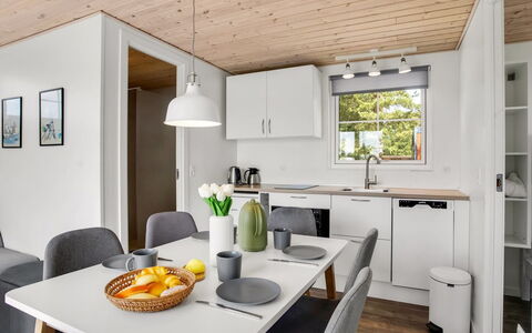 Brun - 900M from the Sea: Cottage, Backyard, Yard, Garden Buildings, Shed, Siding, Outdoor Furniture, Log Cabin, Outdoor Structure, Shack