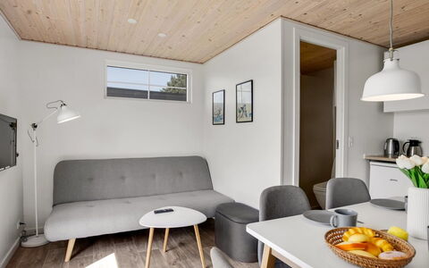 Brun - 900M from the Sea: Cottage, Backyard, Yard, Garden Buildings, Shed, Siding, Outdoor Furniture, Log Cabin, Outdoor Structure, Shack