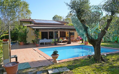 La Sevillana: Swimming Pool, Resort, Eco Hotel, Hacienda, Shade, Estate, Backyard, Villa, Garden, Yard