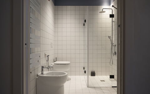 Deb&spa: Bathroom, Wall, Plumbing Fixture, Flooring, Interior Design, Floor, Plumbing, Sink, Toilet, Bathroom Sink