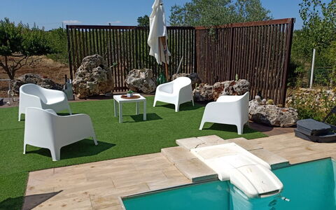 Borgo Incanto: Furniture, Outdoor Furniture, Chair, Garden, Shade, Leisure, Lawn, Backyard, Yard, Umbrella
