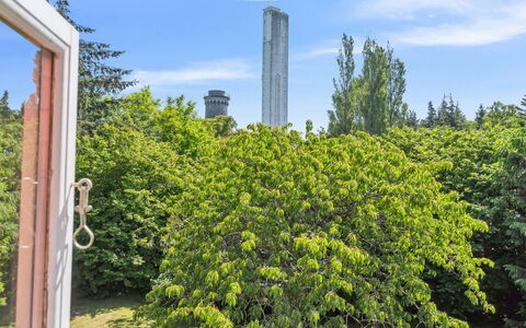 Marit - 1.5Km from the Sea: Roof, Home, Door, Cottage, Shade, Siding, Yard, Estate, Backyard