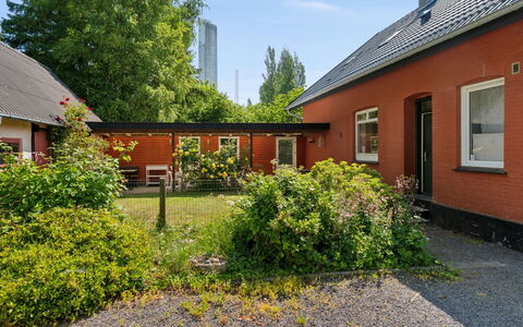 Marit - 1.5Km from the Sea: Roof, Home, Door, Cottage, Shade, Siding, Yard, Estate, Backyard
