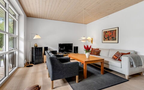 Jyrki - 100M from the Sea: Furniture, Interior Design, Flooring, Couch, Floor, Wood Flooring, Living Room, Wood, Ceiling, Room