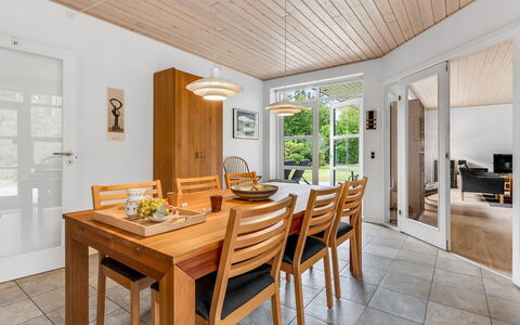 Jyrki - 100M from the Sea: Furniture, Interior Design, Flooring, Floor, Wood, Dining Room, Ceiling, Table, Chair, Wood Flooring