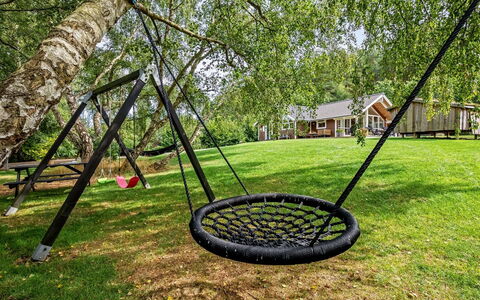 Mieka - 500M from the Sea: Grass, Swing, Outdoor Play Equipment, Garden, Spring, Playground, Park, Shade, Lawn, Sunlight