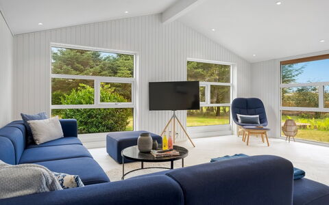 Talvikki - 1.2Km from the Sea: Couch, Interior Design, Living Room, Flooring, Floor, Furniture, Room, Ceiling