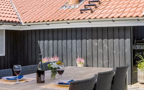 Hatem - 500M from the Sea: Roof, House, Home, Cottage, Door, Siding, Deck, Porch, Plank, Hardwood
