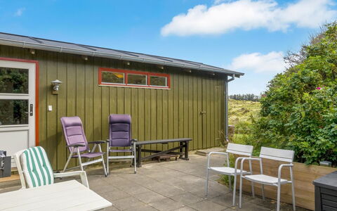 Nikolce - 500M from the Sea: Cottage, Backyard, Yard, Garden Buildings, Shed, Siding, Outdoor Furniture, Log Cabin, Outdoor Structure, Shack