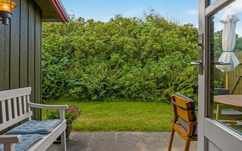 Nikolce - 500M from the Sea: Cottage, Backyard, Yard, Garden Buildings, Shed, Siding, Outdoor Furniture, Log Cabin, Outdoor Structure, Shack