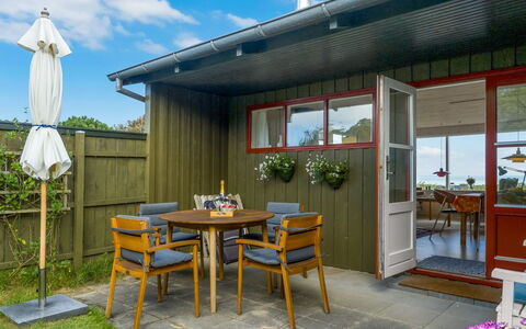 Nikolce - 500M from the Sea: Cottage, Backyard, Yard, Garden Buildings, Shed, Siding, Outdoor Furniture, Log Cabin, Outdoor Structure, Shack