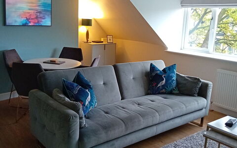 Harrogate 608: Flooring, Furniture, Interior Design, Floor, Living Room, Couch, Comfort, Wood Stain