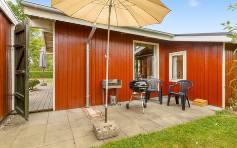 Wiggi - 250M from the Sea: Furniture, Table, Outdoor Furniture, Outdoor Table, Chair, Wood Stain, Shade, Backyard, Cottage, Kitchen & Dining Room Table