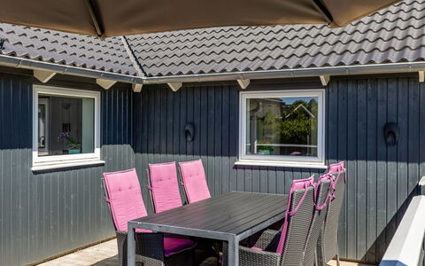 Rosamunde - 700M from the Sea: Roof, House, Home, Cottage, Siding, Estate, Driveway, Garden Buildings, Yard, Shed