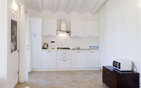 Villa Fico D'india 2: Interior Design, Flooring, Furniture, Floor, Ceiling, Room, Home, Apartment, Countertop, Cabinetry