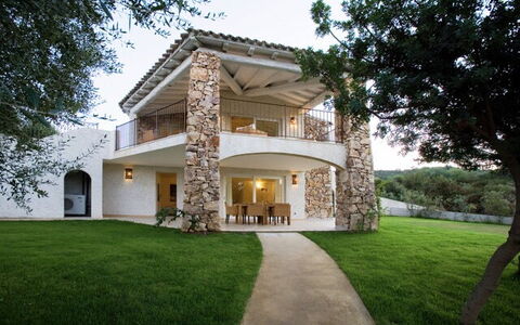 Villa Leccio 1: Architecture, Home, Estate, Door, Farmhouse, Garden, Shade, Landscaping, Hacienda, Villa
